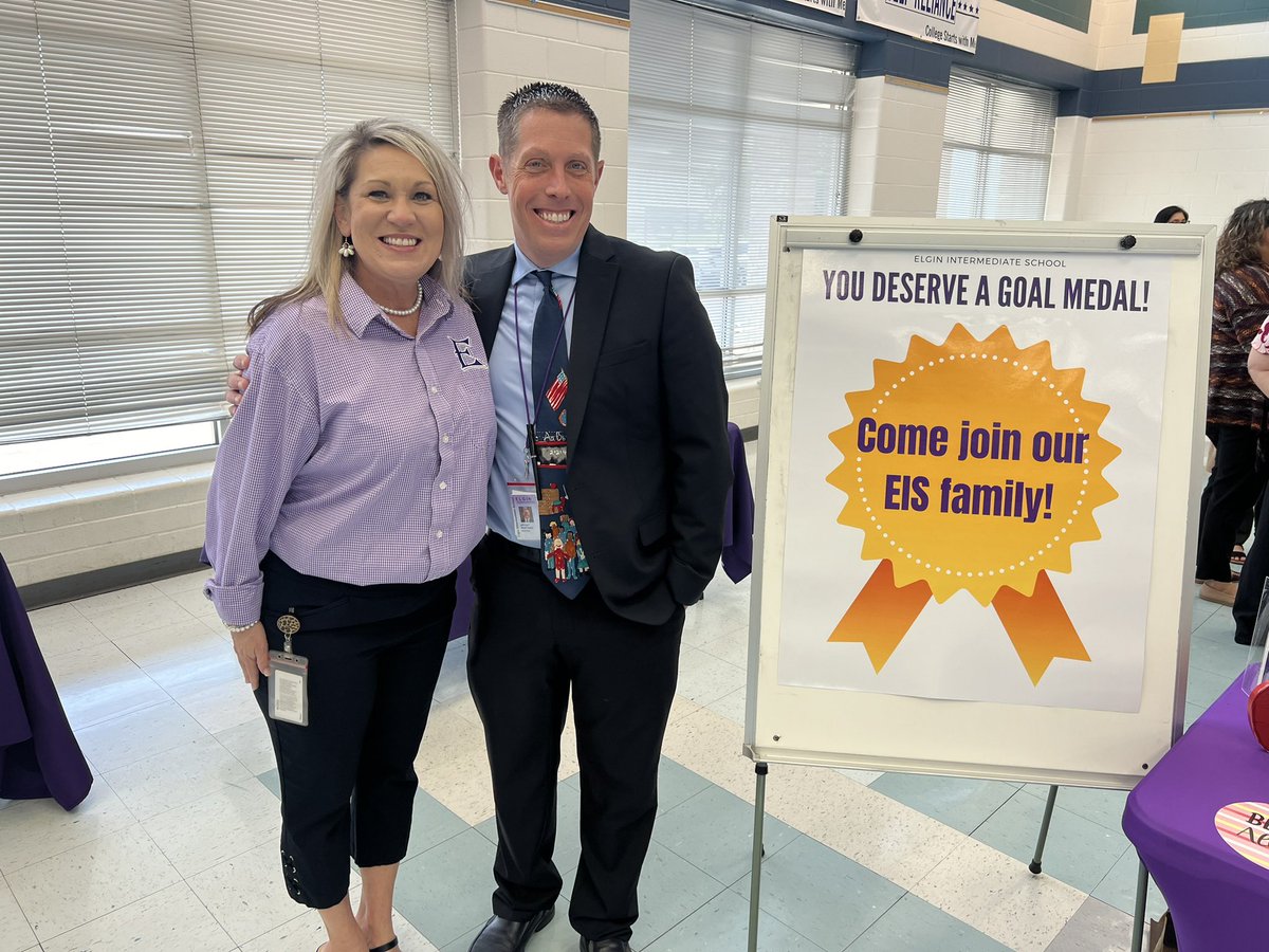 Come join our Wildcat family!!! Elgin ISD is THE place to be! 🙌💜🙌 <a href="/ElginTxISD/">Elgin ISD</a> 
#jobfairvibes