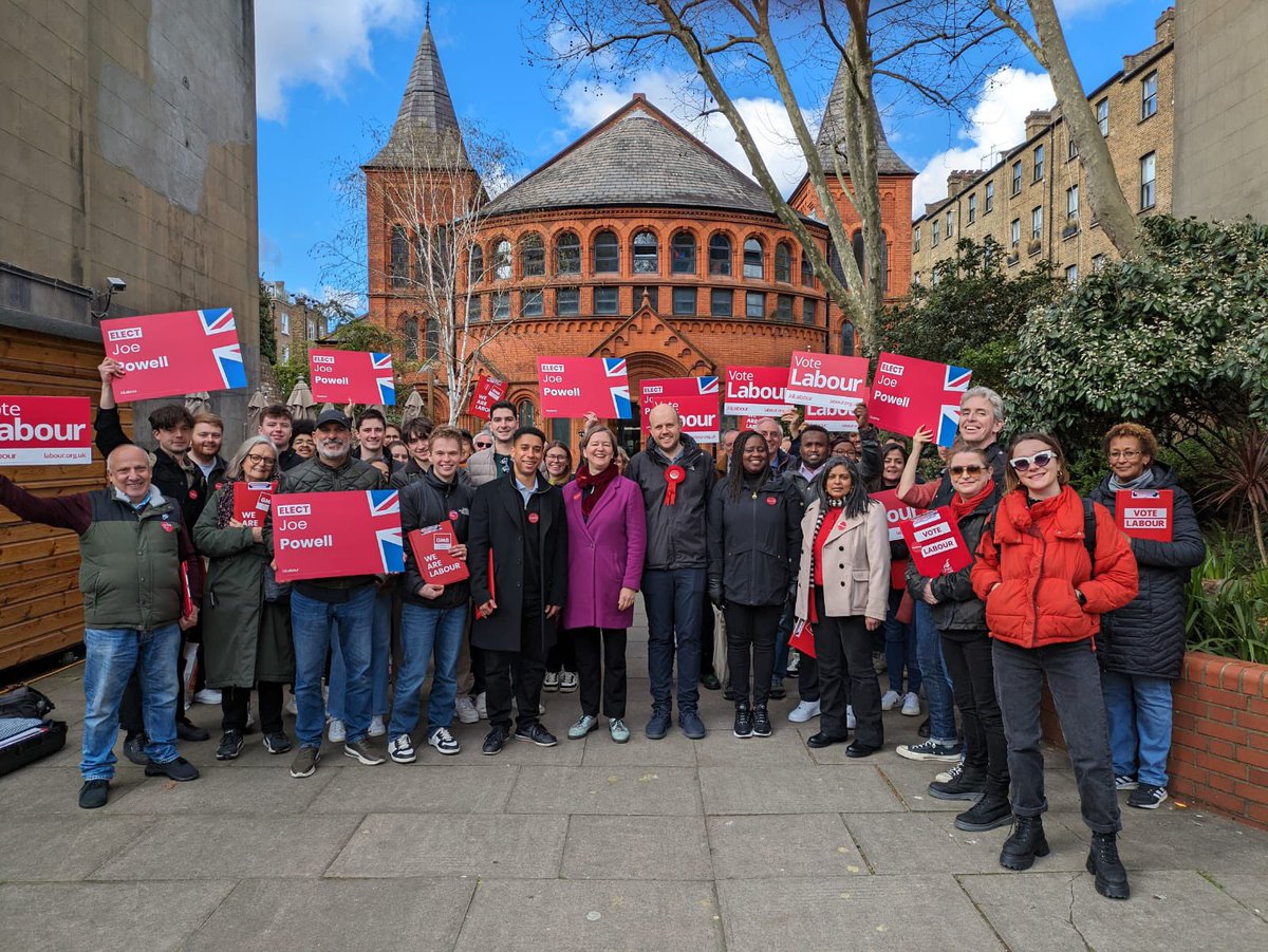 Huge turnout in Colville today talking to residents about the change a @UKLabour government will bring, and why voting for @SadiqKhan and @JSmallEdwards is so key on May 2nd. Thanks to @PutneyFleur @MarshadeCordova and @RupaHuq and all the activists joining from across London.