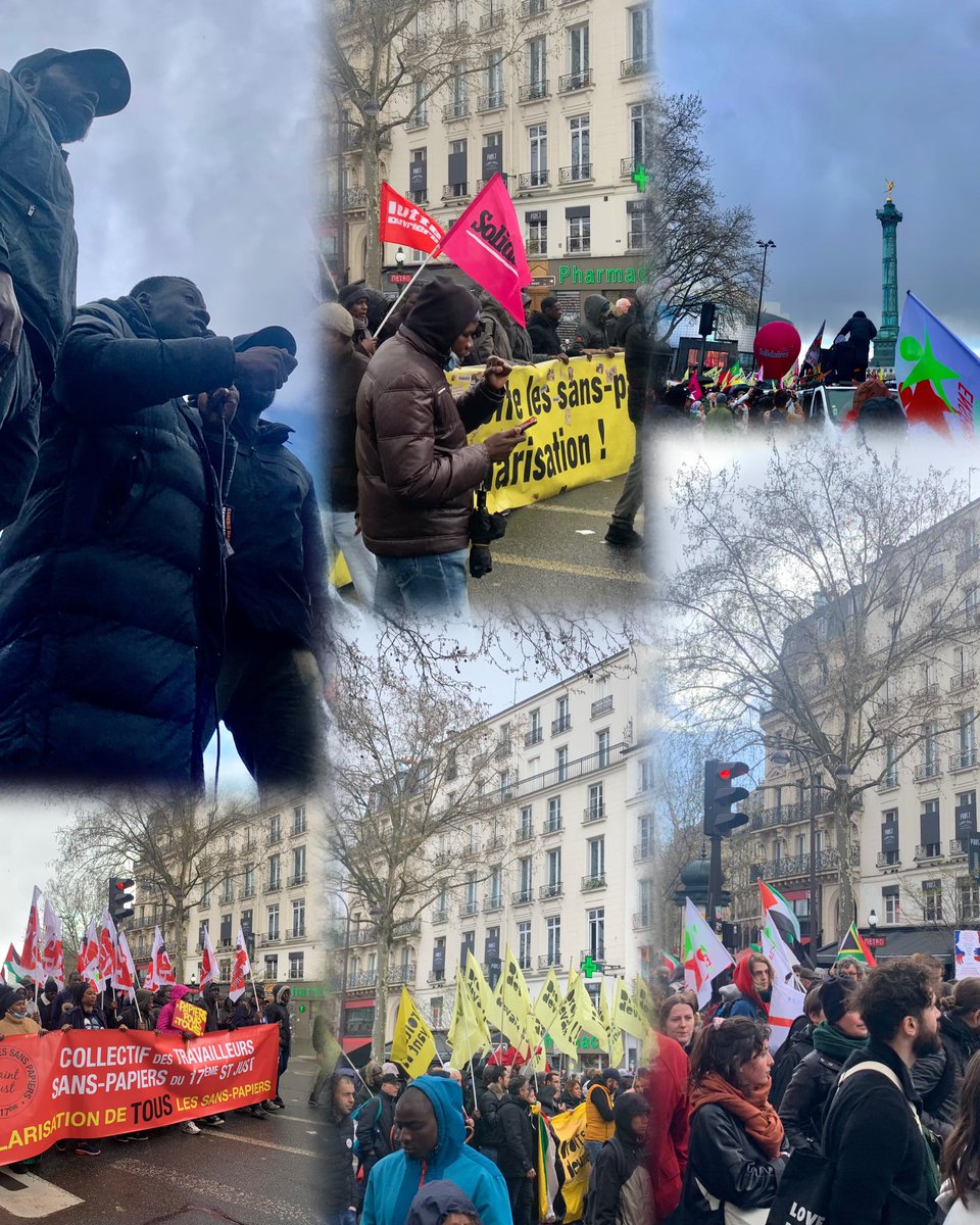 ChristopheBex's tweet image. Paris 23 Mars 
Liberté, Egalité, Papiers ! 

Journée internationale contre le racisme et le fascisme

#sanspapier #regularisation #racisme