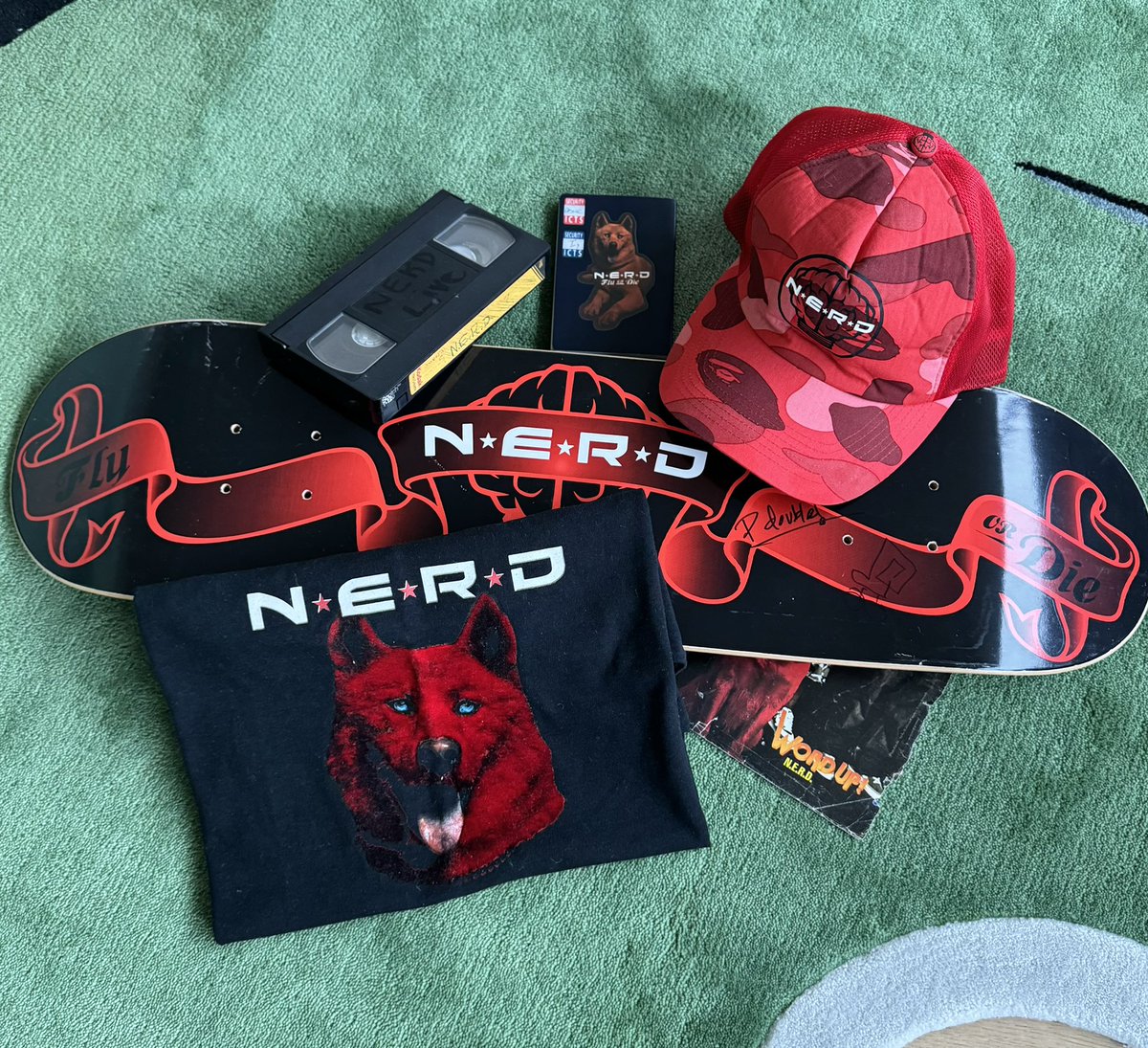 20 years ago ( 3/23/04) FLY OR DIE by N.E.R.D came out. i begged my mom to take me to their meet and greet at tower records day of; didnt happen but she did snag the album. bridge after bridge after bridge. THRASHER bridge outta of the abrasive guitar and crowd yells...sheesh.