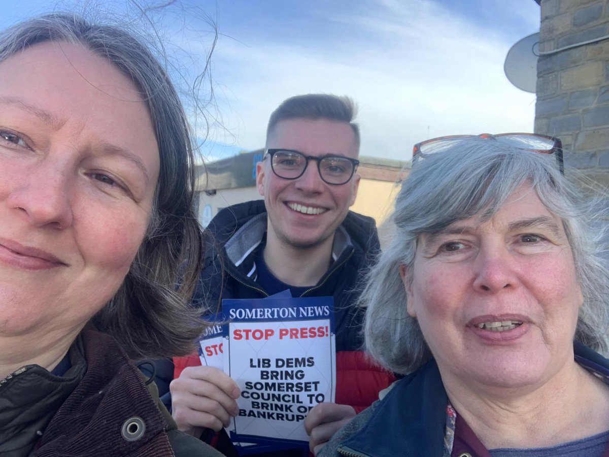 Out campaigning this afternoon in Keinton Mandeville for the Somerton By-Election. Our fantastic Candidate David Hall will be a fantastic Councillor for the Division. <a href="/DavidHall_/">David Hall</a>