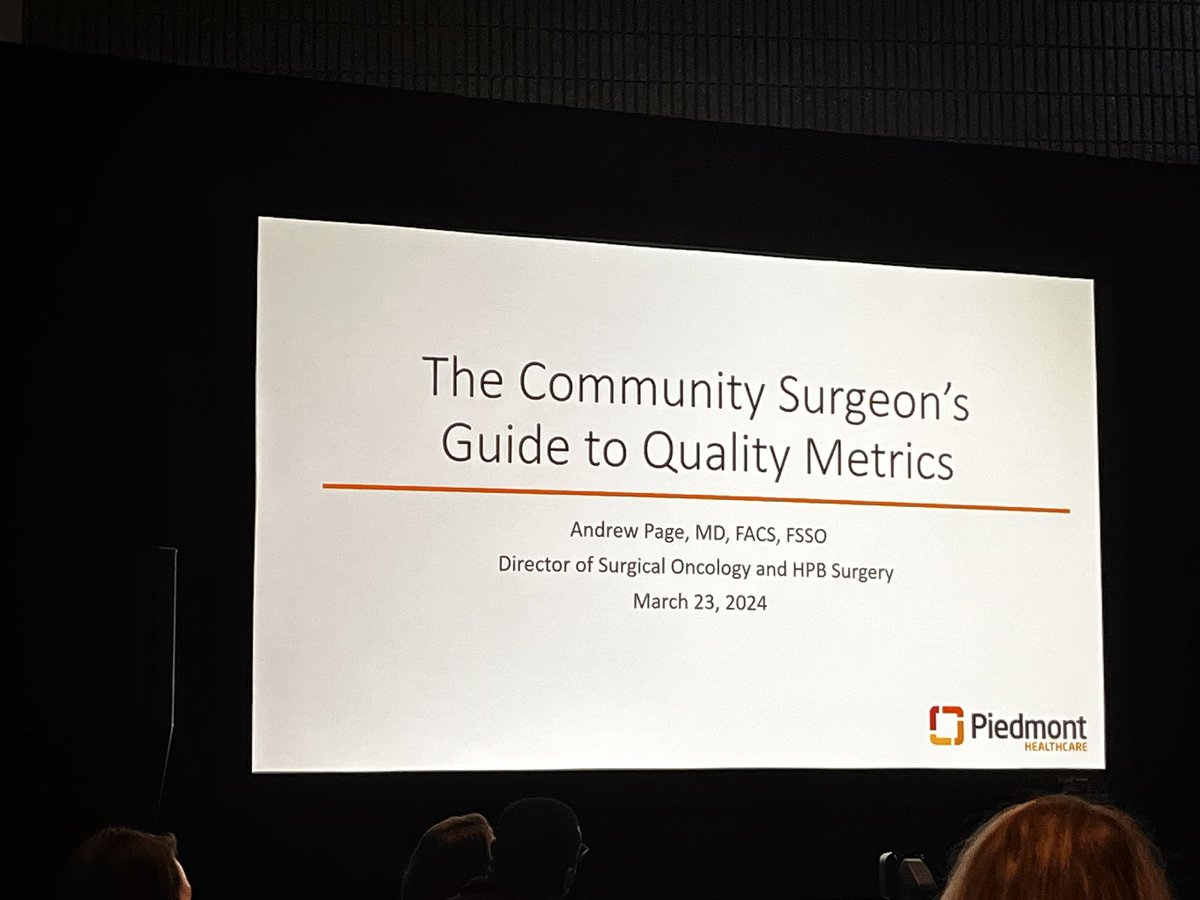 Informative panel on @SocSurgOnc support of Community Surg Onc practice and building and maintaining quality metrics @AndrewPageMD @PiedmontHealth @hopkinssurgery @EmorySurgery