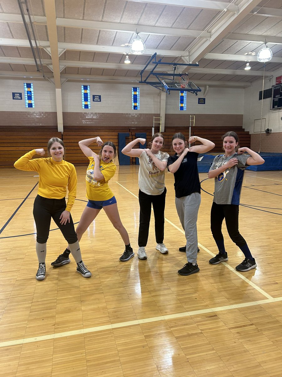 ecantonsoftball's tweet photo. Another week of working hard in preparation for our first game of the season. Unfortunately we didn’t get any more scrimmages in but these girls are competing! Today was color wars. https://t.co/2lIq0wXWKV