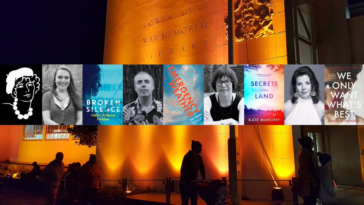 Save the date: on Wednesday 1 May #MysteryInTheLibrary will return to one of our original venues, the War Memorial Library in Lower Hutt, for a criminally good evening with @helenvivienne, @timjonesbooks, Kate Mahony, and Carolyn Swindell. More details soon! #yeahnoir.