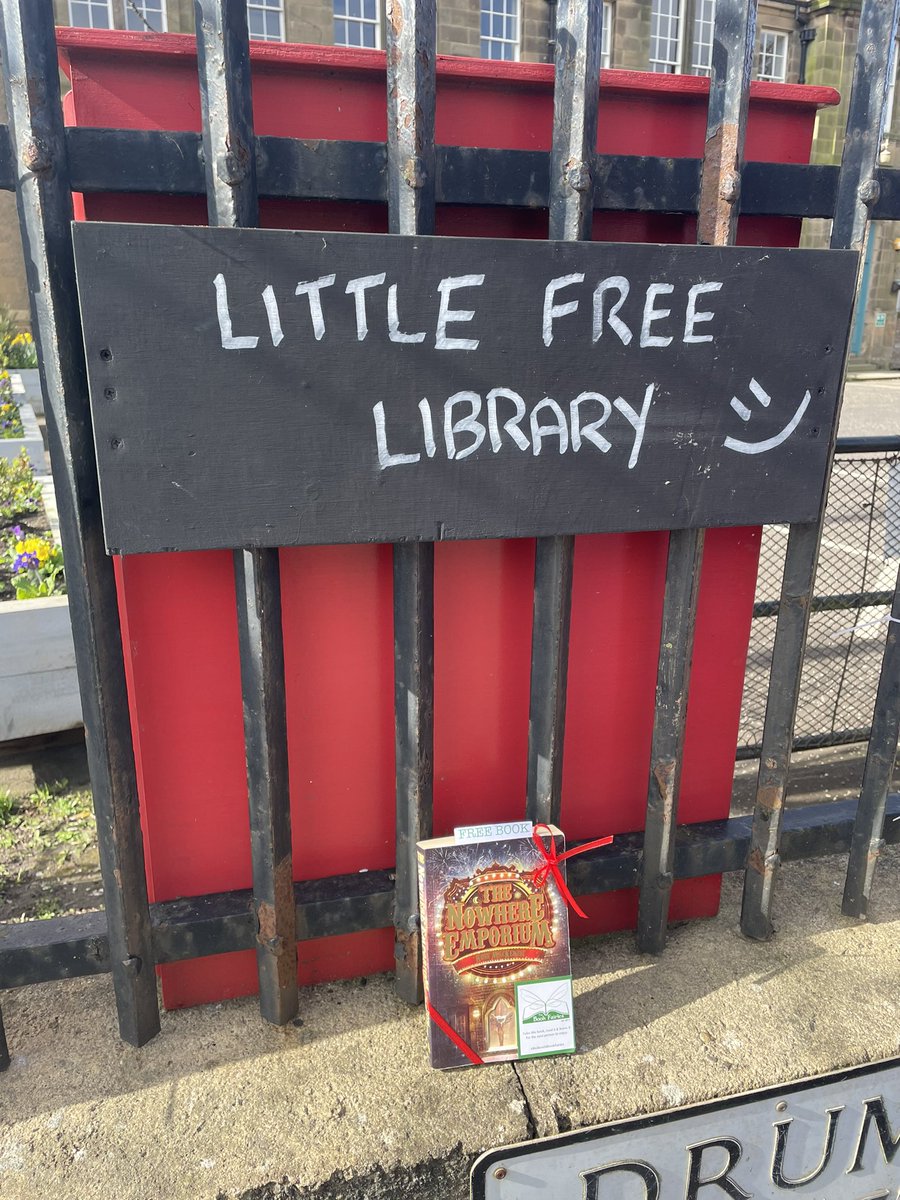 The Book Fairies are celebrating their 7th birthday all month! This pre-loved copy of The Nowhere Emporium by Ross Mackenzie has been hidden by an #Edinburgh book fairy today… Did you find it? #ibelieveinbookfairies #BookFairyBirthday #TheBookFairiesTurn7 #Gilmerton