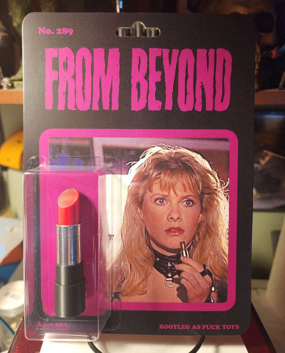 barbaracrampton's tweet photo. Feast your eyes on this Re-Animator inspired toy 💄 from @bootlegasfuck https://t.co/HgLlnxcSeC