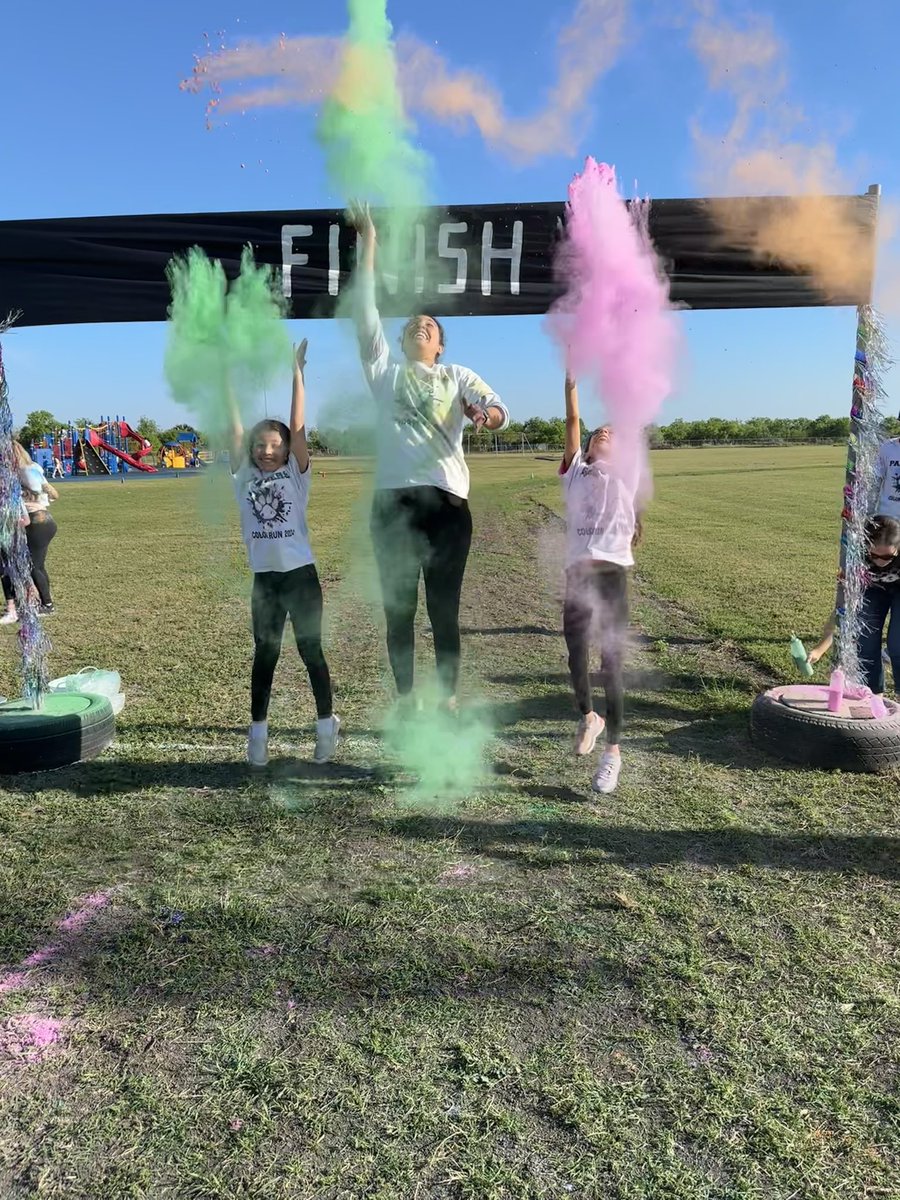 2024 <a href="/PLE_Panthers/">Palmer-Laakso Elementary School</a> Color Run in the books!!