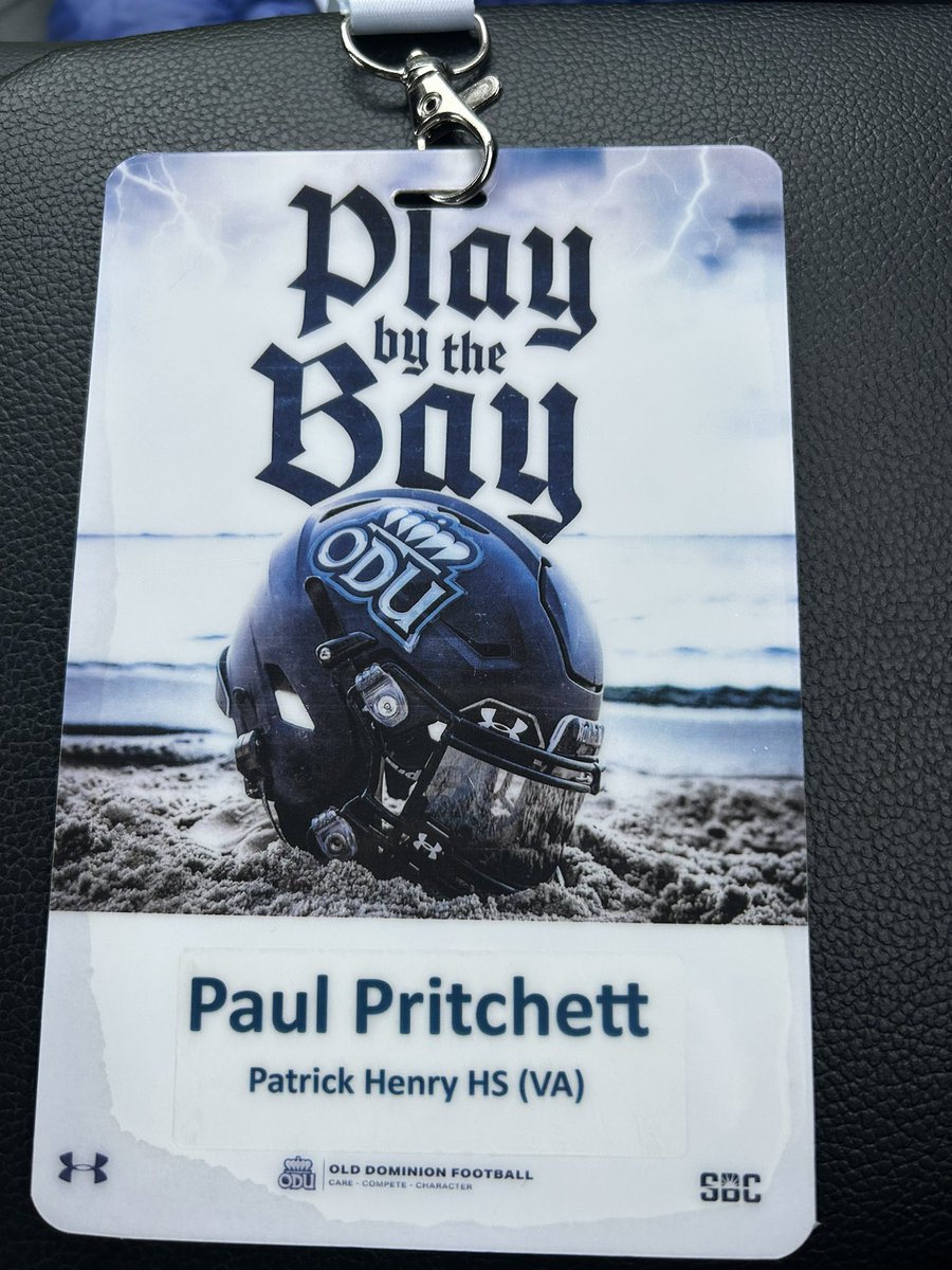 Paul Pritchett (@paul_pritchett2) on Twitter photo Had a good time <a href="/ODUFootball/">ODU Football</a>. Hope to be back soon!! <a href="/Coach__Seiler/">Blake Seiler</a> <a href="/RemingtonReb/">Remington Rebstock</a> <a href="/CoachKevinSmith/">Kevin Smith</a> Had a good time <a href="/ODUFootball/">ODU Football</a>. Hope to be back soon!! <a href="/Coach__Seiler/">Blake Seiler</a> <a href="/RemingtonReb/">Remington Rebstock</a> <a href="/CoachKevinSmith/">Kevin Smith</a>