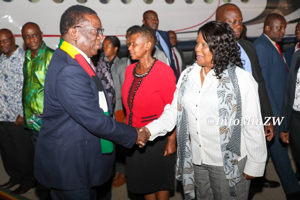 President @edmnangagwa is back home from Lusaka, Zambia, where he attended an extraordinary summit of the SADC Double Troika (SADC Organ Troika and SADC Troika). The Summit explored solutions on the region’s peace and security missions in the Eastern Democratic Republic of Congo…