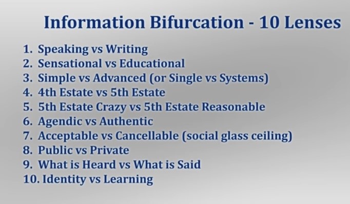 Thoughtful, thought-provoking 15-min commentary from @njhagens on 'Information bifurcation'. Captures the serial dilemmas facing anyone trying to navigate our fast-changing information landscape. @kevinfolta youtu.be/ZRQ3g36ZtWo?si…