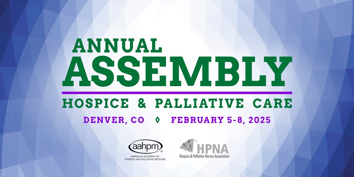 Mark your calendars for the 2025 Annual Assembly in Denver! On your way to your next session grab a special save the date gift - first come, first serve! #hapc24