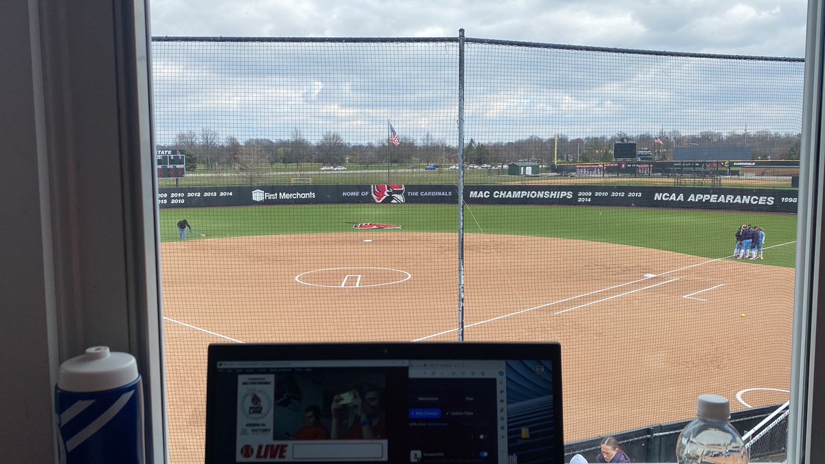 First softball (or baseball) broadcast of my career! Tune in at <a href="/bsusportslink/">Ball State Sports Link</a>, the SL YouTube, or the BSU athletics website for this double-header against Kent State. <a href="/MaxGSports/">Max Gillie</a> is my broadcast partner—I’ve got PxP game 1 and he’s got it game 2.