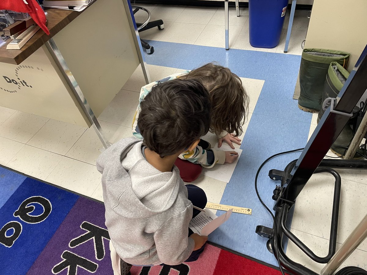 MarkMcEnery's tweet photo. This week my students were practicing how to measure in centimetres by using a standard 30cm ruler. Well done everyone. @JohnApostleOCSB https://t.co/RqsbGIyOyf