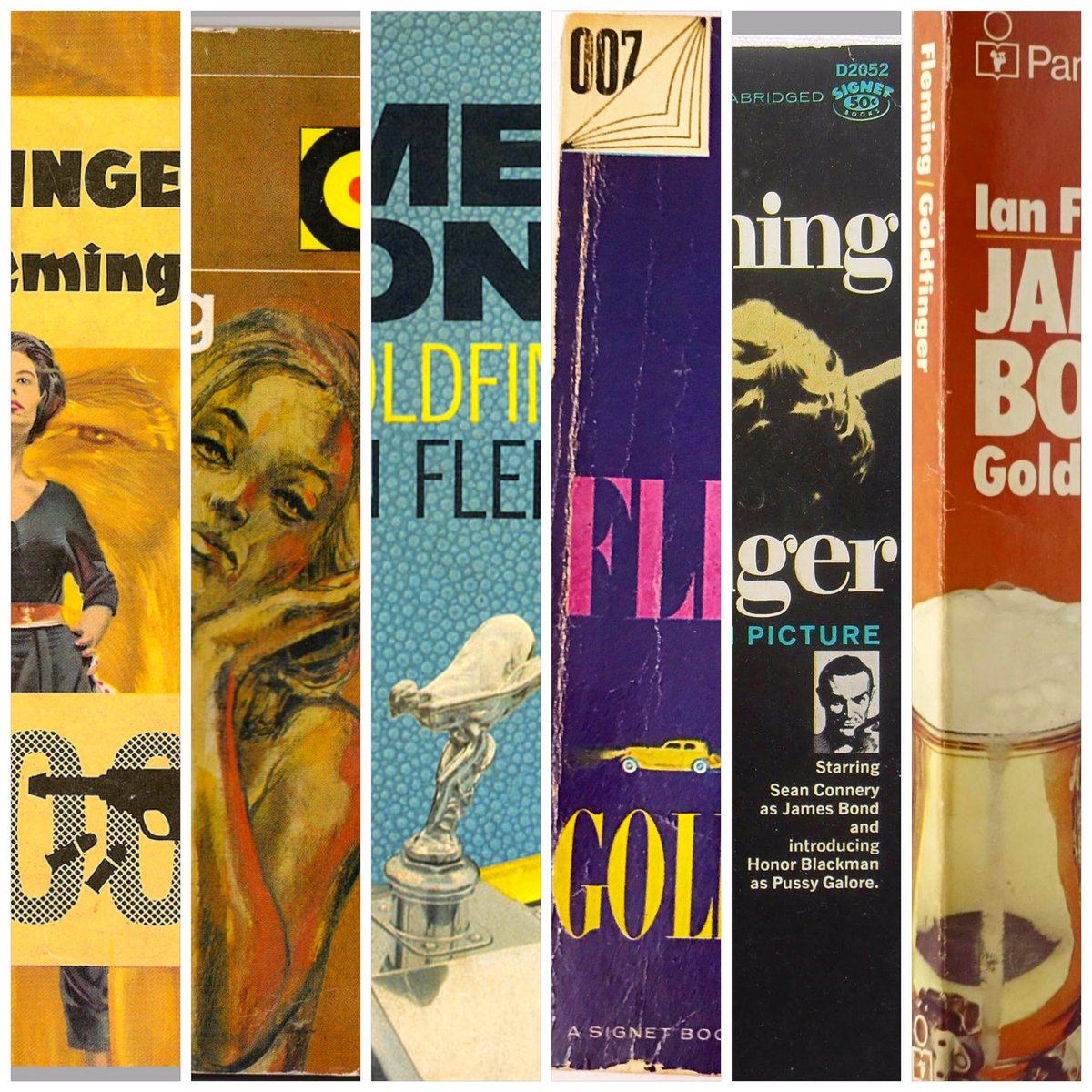 'Once is happenstance. Twice is coincidence. The third time it's enemy action.' Fleming's 7th Bond novel is 65 years old today. On the day of its publication Russian agents graced the cover of LIFE magazine & NATO held a meeting to discuss security issues. #Goldfinger #JamesBond