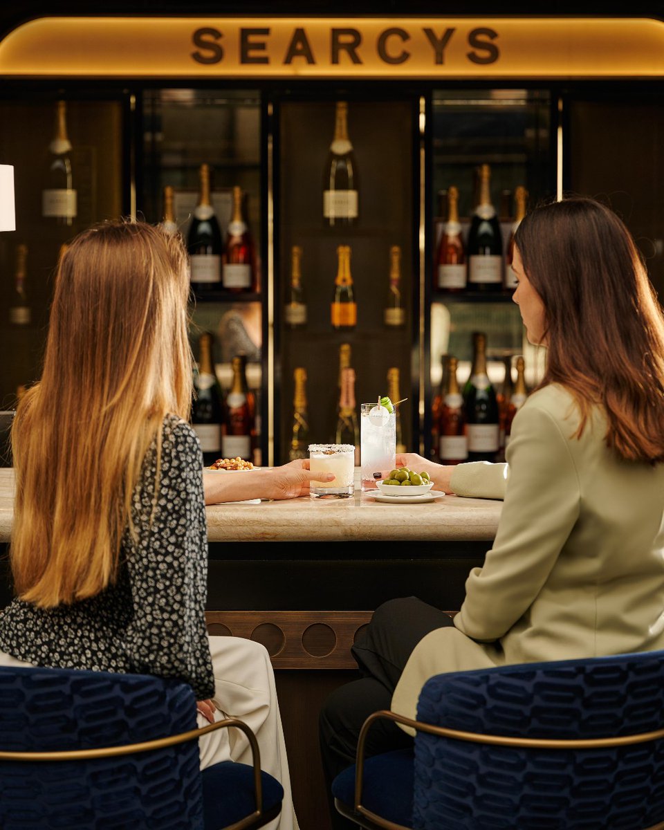 Take a seat, sit back and relax, we'll take care of the rest. Discover our menus and your table at Searcys Brasserie & Champagne Bar at St Pancras here: bit.ly/3bh8e5g 🥂