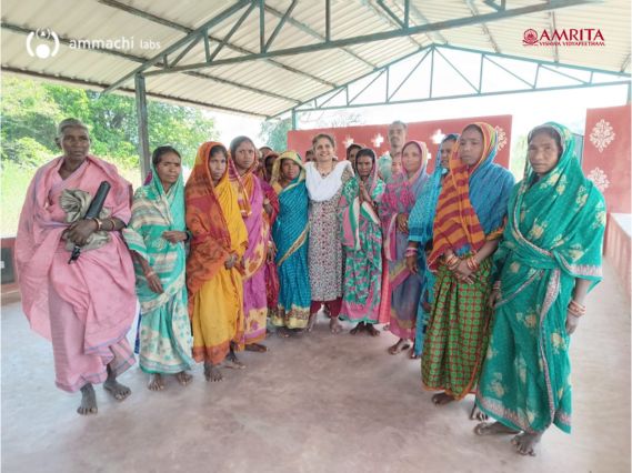 ammachilabs's tweet photo. March 21st, 2024 - Day 2 of Dr. Rao’s field visit included discussions with the WADI groups in Brahmaniapal, Kharmul and Tantichira and the inauguration of a new borewell.
This project was implemented by @AMRITAedu's #AMMACHILabs and is supported by #NABARD and #CreativeSynergies https://t.co/7zdGbVXxs8