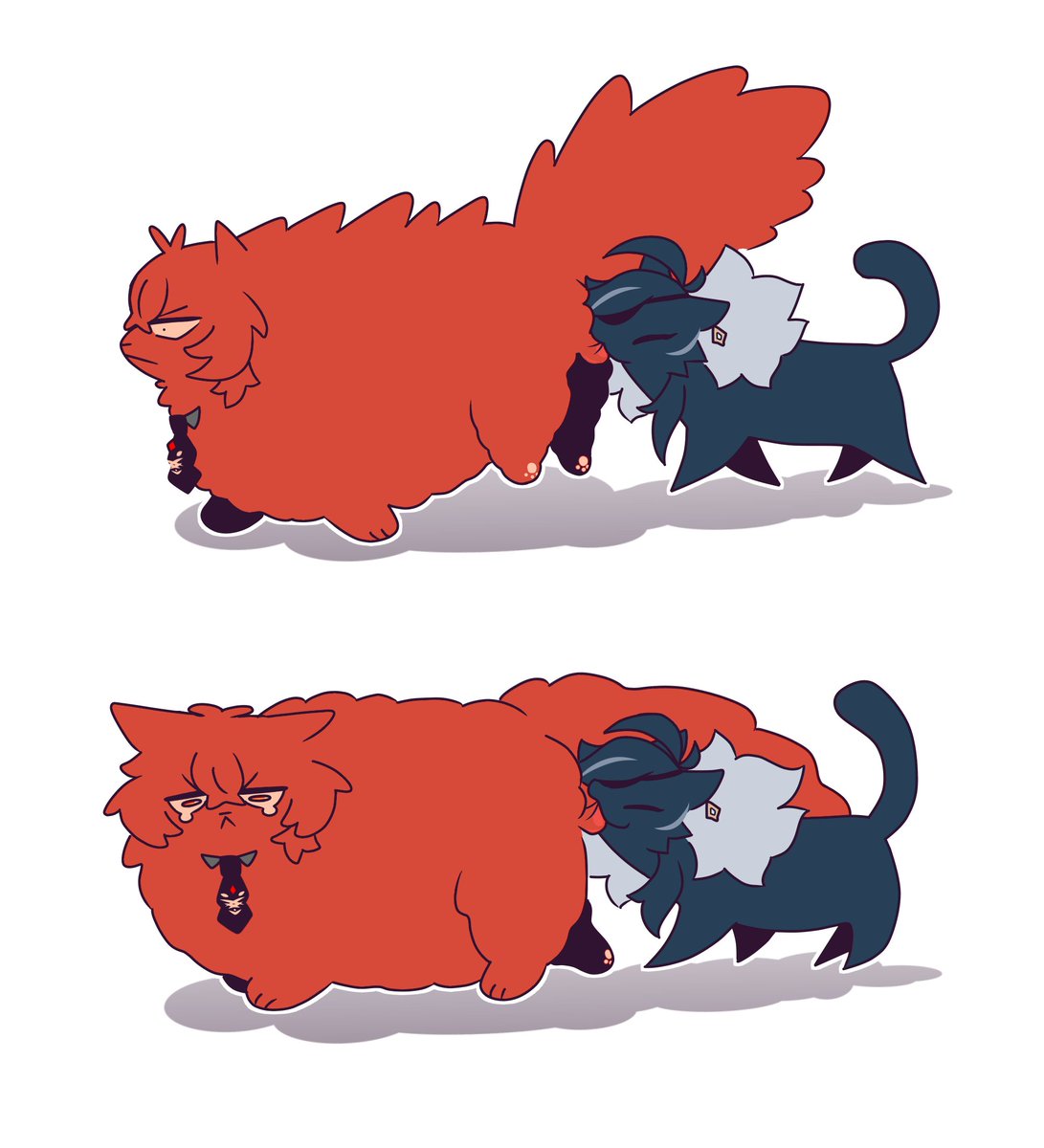 RIP CATLUC'S BALLS
#luckae #ディルガイ