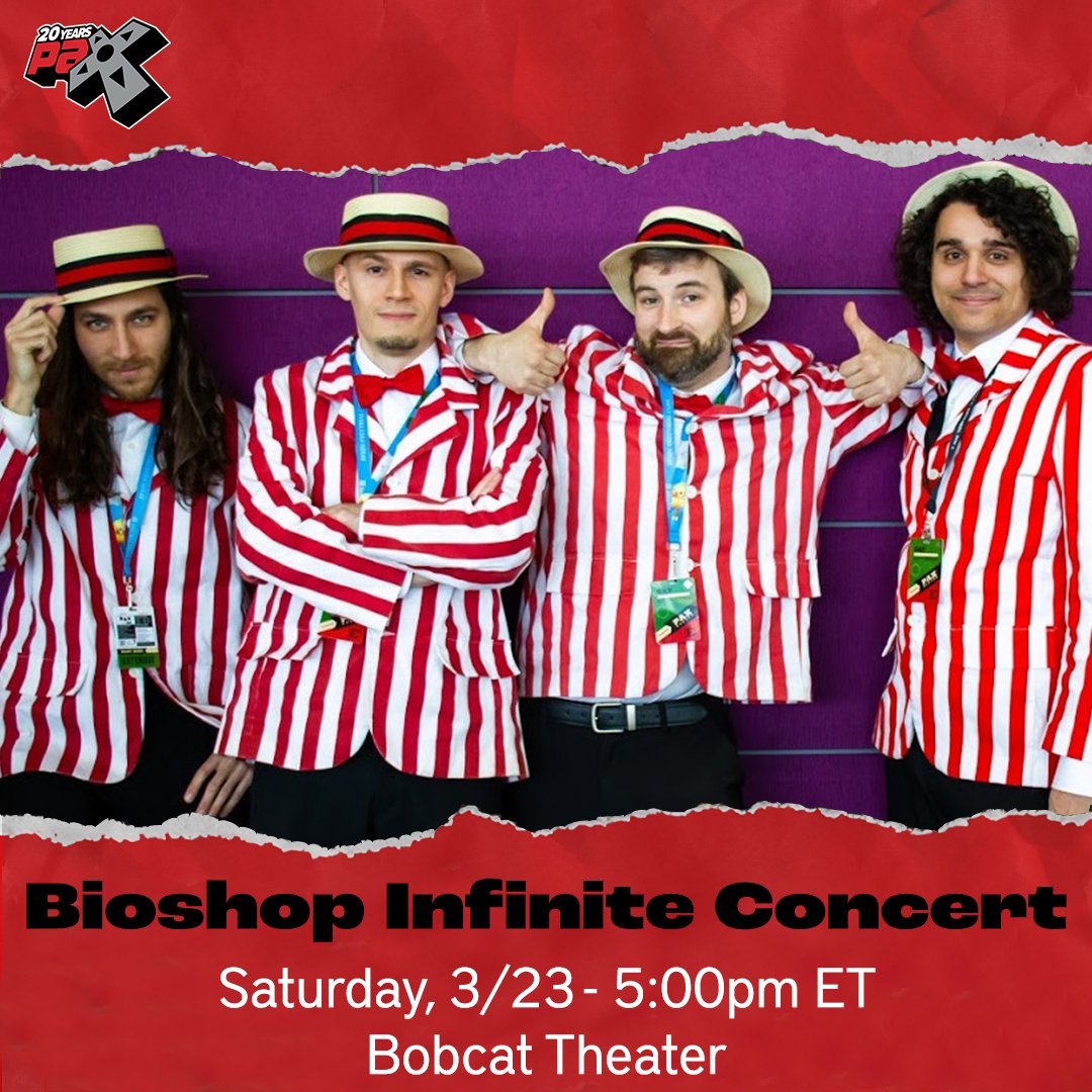 Tonight! We're live in the Bobcat Theater. 5pm! #PAXEast <a href="/pax/">PAX</a>