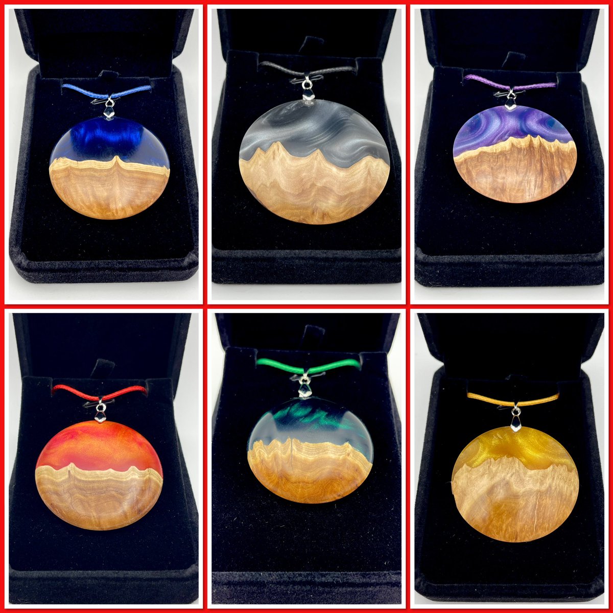 WoodturnersWife's tweet photo. Given up chocolate for lent?
Give an Easter Egg with a difference, with a beautiful handmade Resin &amp; Burr Hybrid Pendant

https://t.co/XYKPGDFjPg

#jewellery #giftidea #awardwinning https://t.co/eGZISPXUSA