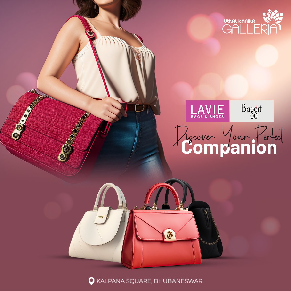 Visit us and find the bag that speaks to you. 

Make a statement wherever you go. 🛍️ 

#UKGBags #StyleMeetsFunction #FindYourMatch #UtkalKanikaGalleria