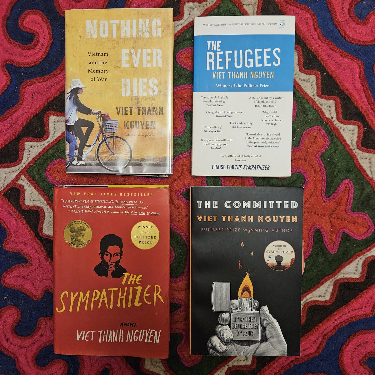 HBO's adaptation of The Sympathizer by Viet Thanh Nguyen will be premiered on 14 April and I am getting ready for it by re-reading the author's books.