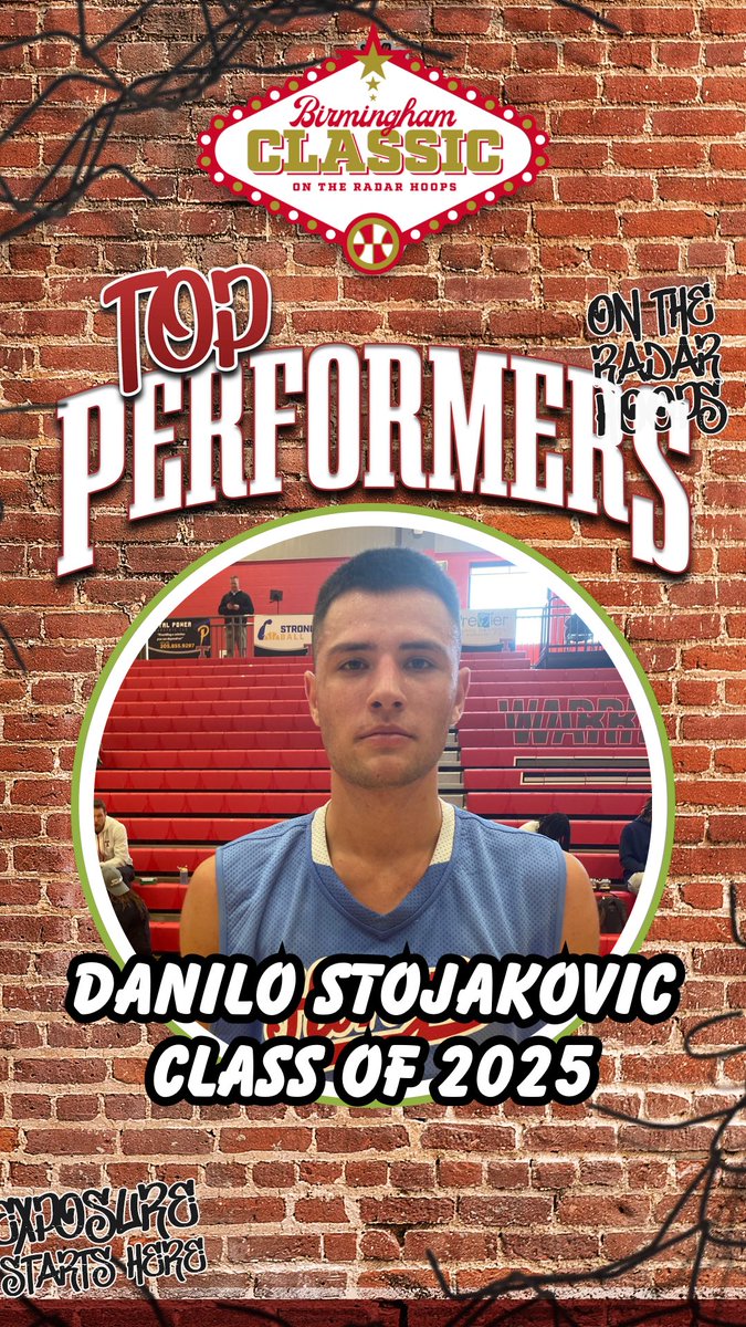 OTR Birmingham Classic ‘25 Danilo Stojakovic led the way for the T-town Kings with 18 points in a win. He knocked a pair of 3s in and showed a steady hand in the lane. 📌 @OTRHoops