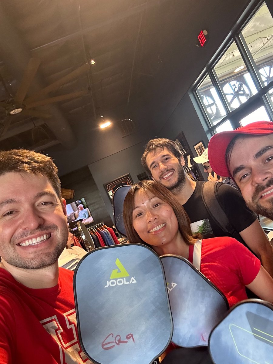 Played pickleball with some of my favorite guys 😄