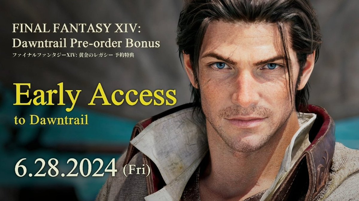 GuardiansofYuna's tweet photo. Pre-orders for Dawntrail include early access as well as in-game bonus items!

#FinalFantasyXIV #Paxeast2024 #ffxiv #ff16 #dawntrail https://t.co/trDGX6tiRb