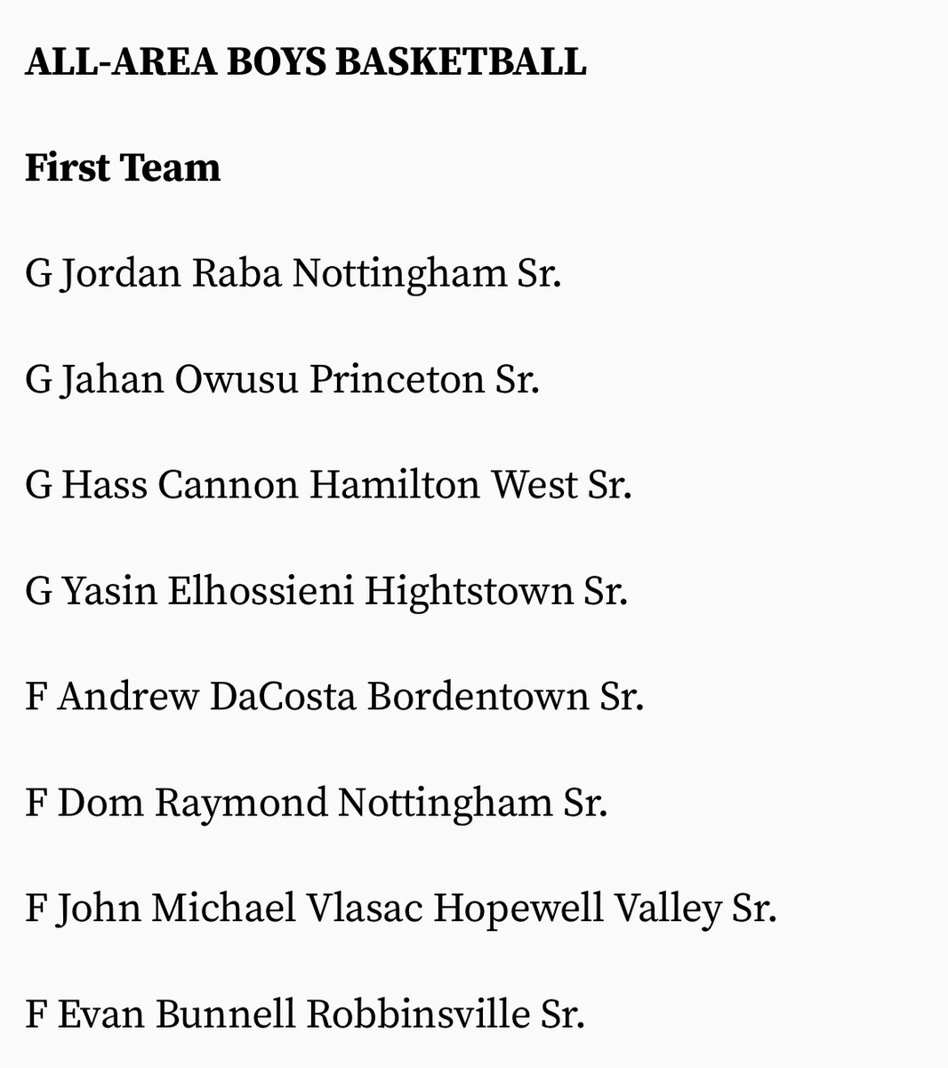Thankful for 1st team All Conference and 1st team All Area ! <a href="/PrepHoops_NJ/">Prep Hoops New Jersey</a> <a href="/Ksherm/">30 Something</a> <a href="/1stLoveWorthy/">Worthy</a> <a href="/NJHoops/">NJ Hoops</a>
