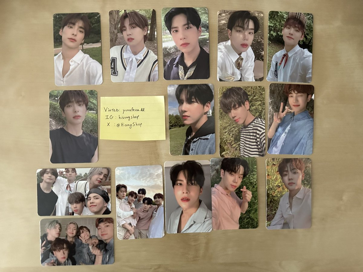HisungShop's tweet photo. [WTS] A.C.E pcs ~Changer : Dear Eris 

Price =  3€/pc 

Shipping not included. 
WW : Yes 

DM if interested

#wtsace #acewts https://t.co/vrUHh2ahIS