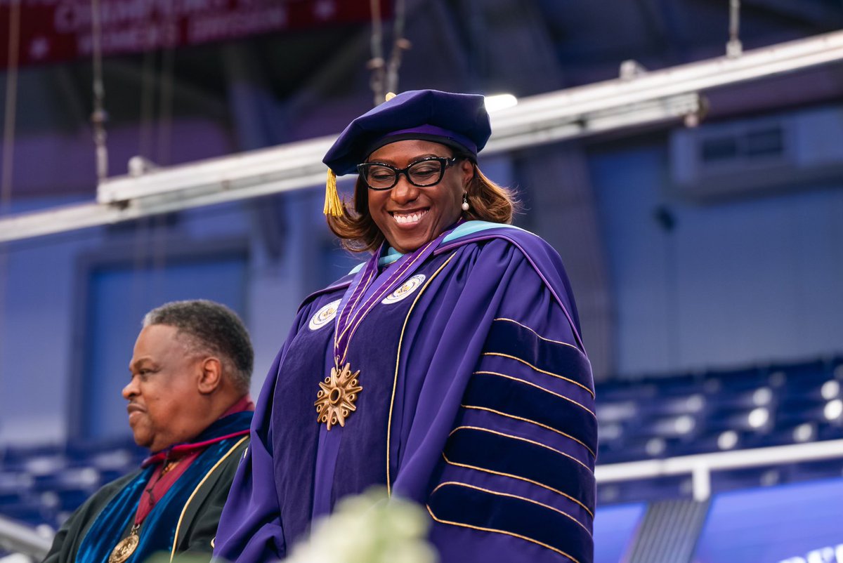 No profound thoughts … just gratefulness. I am HONORED to be the 9th President of <a href="/PVAMU/">Prairie View A&M</a> 
I am humbled by the love shown to me this Inauguration week.  
The movement starts now! Get ready!!
#ExcellenceLivesHere