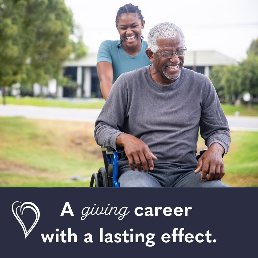 SynergyMetroNJ's tweet photo. Caregiving is a career that gives back. 📷  Join our team today: https://t.co/G1Gb6CGJua https://t.co/FD57tUdk5D