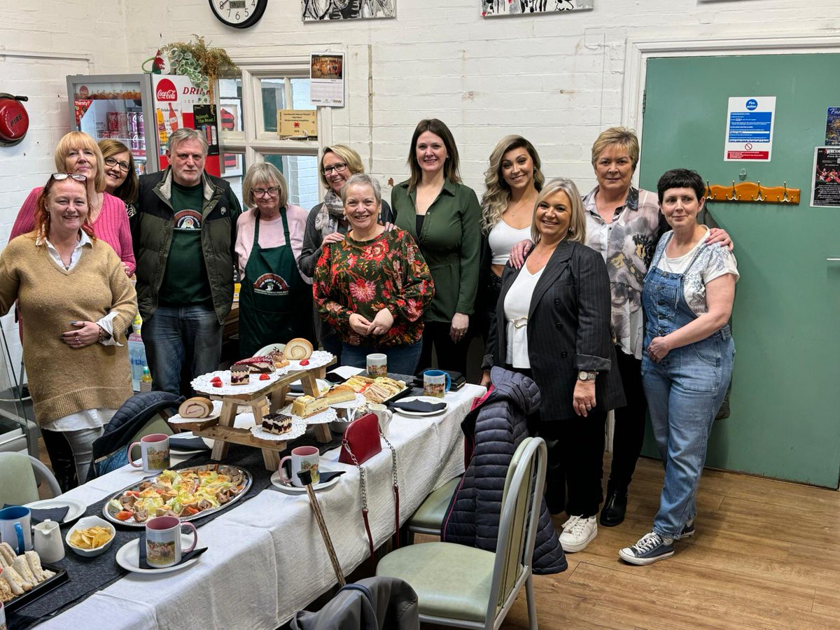 A great big THANK YOU to @GeorgeP18602063 & all volunteers from The Miner's Rescue Project Cafe @WrexhamMiners for inviting us to Afternoon Tea at the Cafe. We were spoilt with gorgeous food, a tour of the Project AND personalised mugs for each of us. More pics tomorrow!