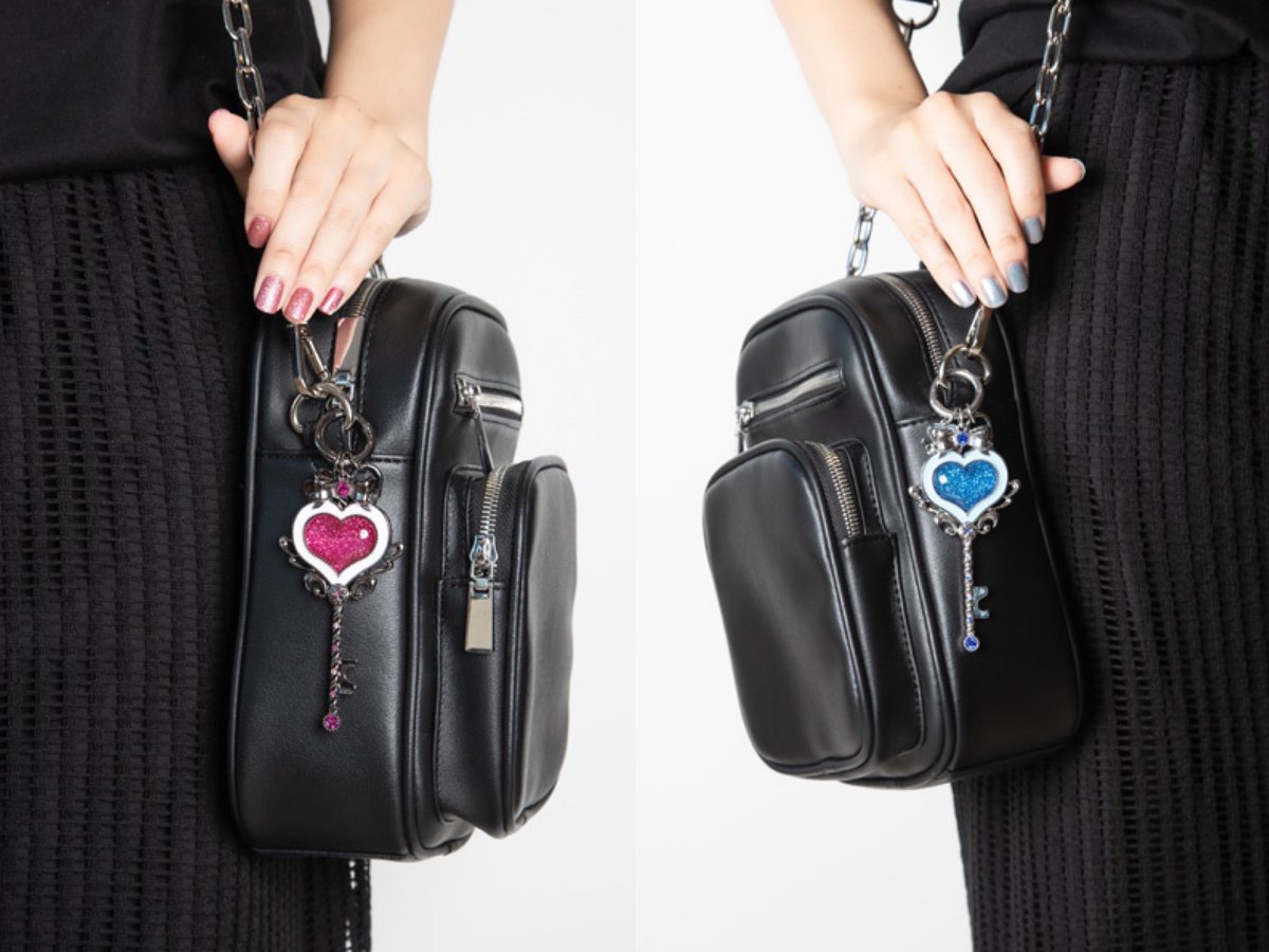 ★【未使用】ふたりはプリキュア メモリアルバッグチャーム キュアブラック ️／ ふたりはプリキュア プリキュア20周年記念アイテム