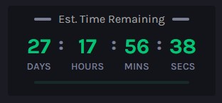 27 days to go until the next #Bitcoin halving 🔥