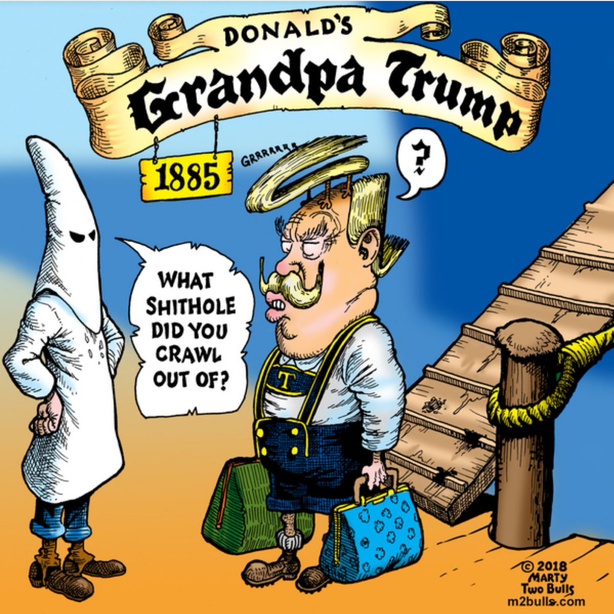 AurelixMour's tweet photo. @TeamTrump #Loser45
#NativeCartoonist
https://t.co/F0kuYQatmd https://t.co/5Q6AfNqexL