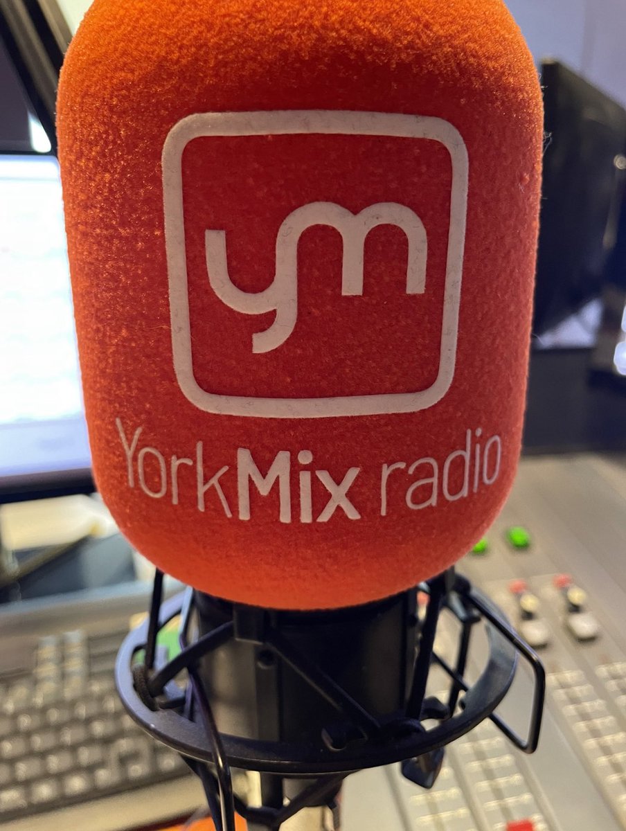 Glorious evening for it - best time of the week and back on #YorkMixRadio with @theyorkmix until 8pm. Online, on the app, on your smart speaker and on DAB across #York and #NorthYorkshire