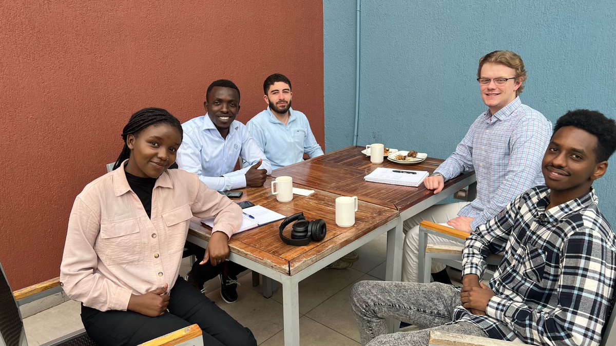 During a weeklong, spring break global immersion to Rwanda led by Dennis Hanno, Ph.D., associate clinical professor, Leading People and Organizations, students are meeting with entrepreneurs and helping them to solve challenges they are facing as they launch their businesses.