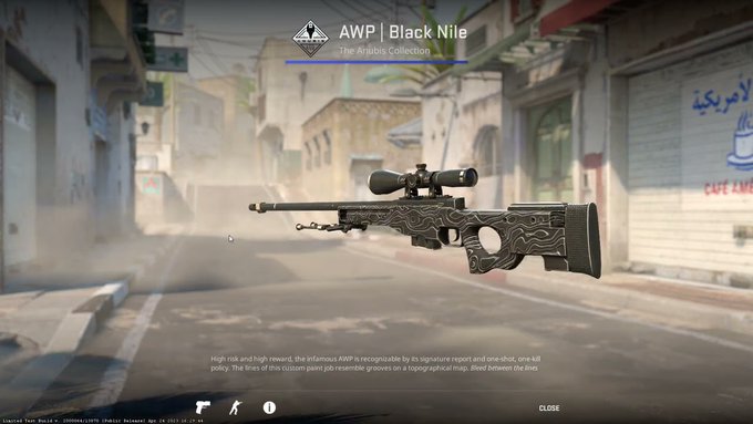 🎁AWP | Black Nile🎁 👉TO ENTER : 👍Follow me 🔄Retweet + Like 💥 LIKE + SUB : youtu.be/WhWuPvi0tRw (Show Proof) ⏰Giveaway ends in 36 hours! #CSGOGiveaway #cs2giveaway #cs2