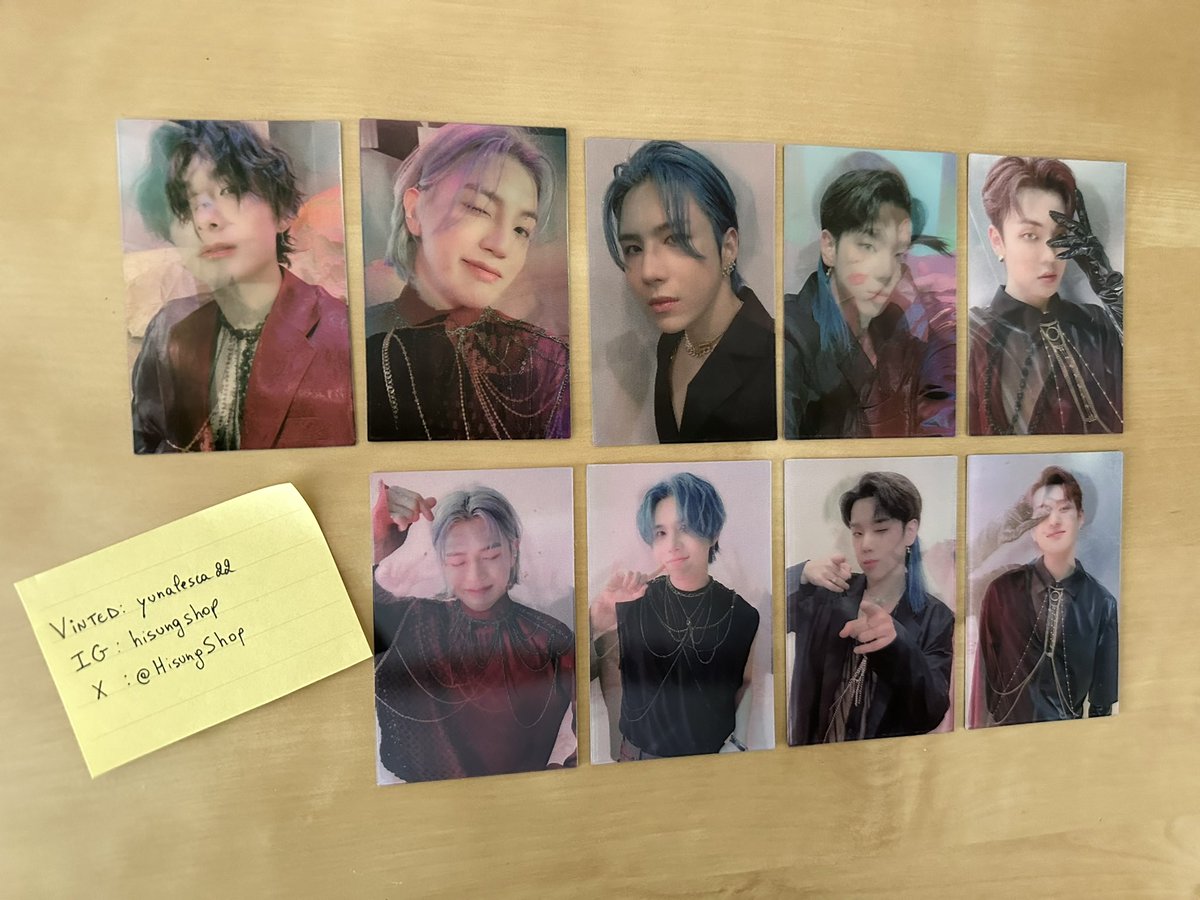 HisungShop's tweet photo. [WTS] A.C.E lenticular pc ~ Siren:Dawn

Price =  1€/pc 

Shipping not included. 
WW : Yes 

DM if interested

#wtsace #acewts https://t.co/pKtLPzlCir