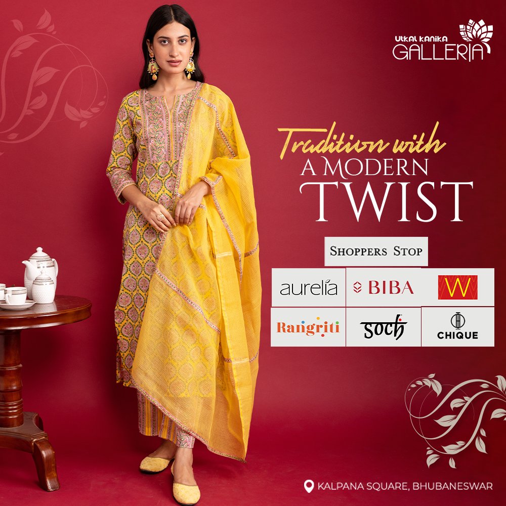Discover the elegance of ethnic wear with our exclusive collection at <a href="/UtkalGalleria/">Utkal Kanika Galleria</a>.

Perfect for any occasion, our ethnic brand selections promise to make you stand out with grace and style.

#EthnicElegance #ModernTraditions #UKGFashion #CelebrateCulture #UtkalKanikaGalleria