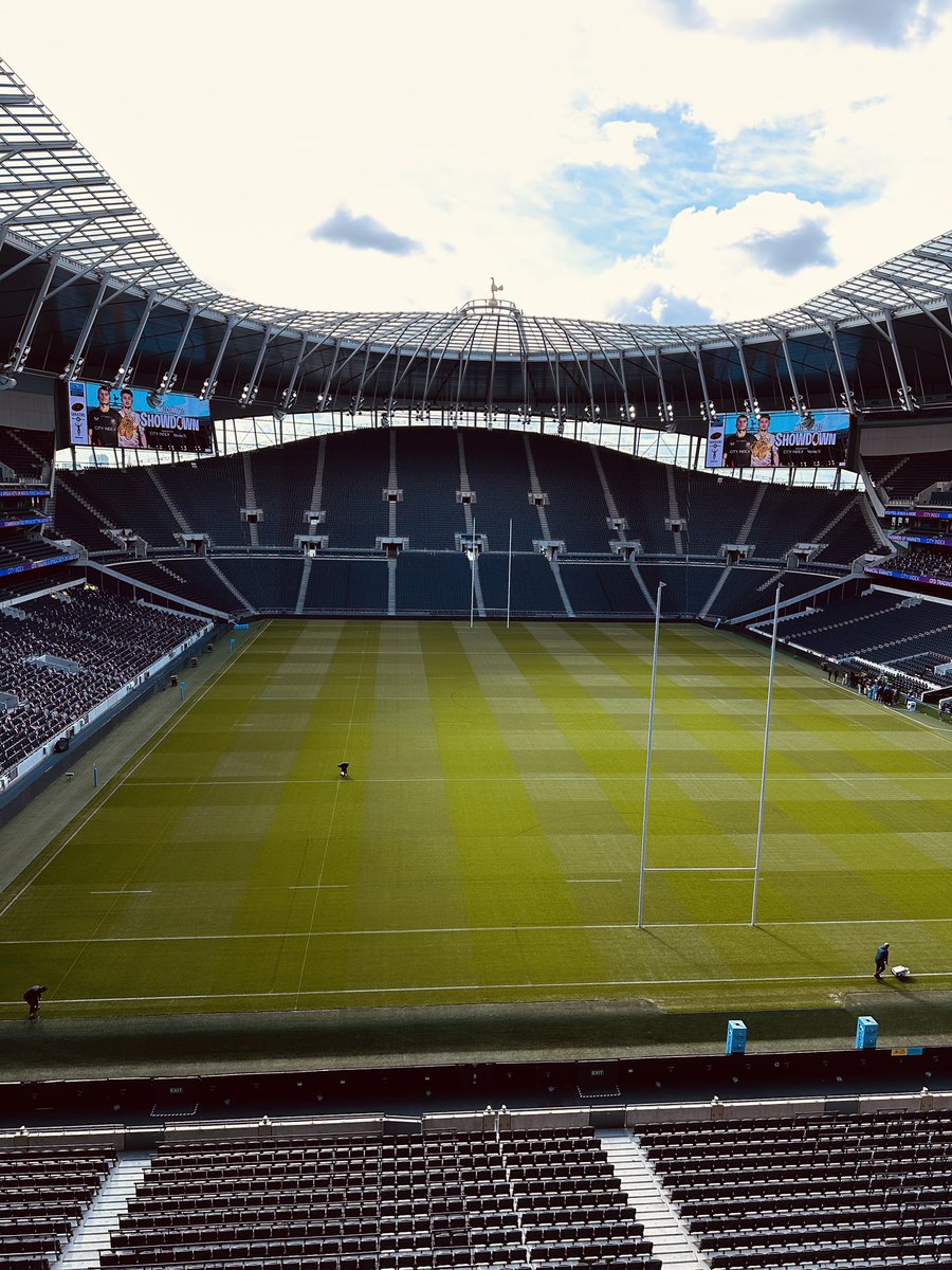 GrampianPri's tweet photo. We arrived at Tottenham Hotspur Stadium and the students were amazed by the size of the ground @AnthemTrust https://t.co/jZ2TXiQuor