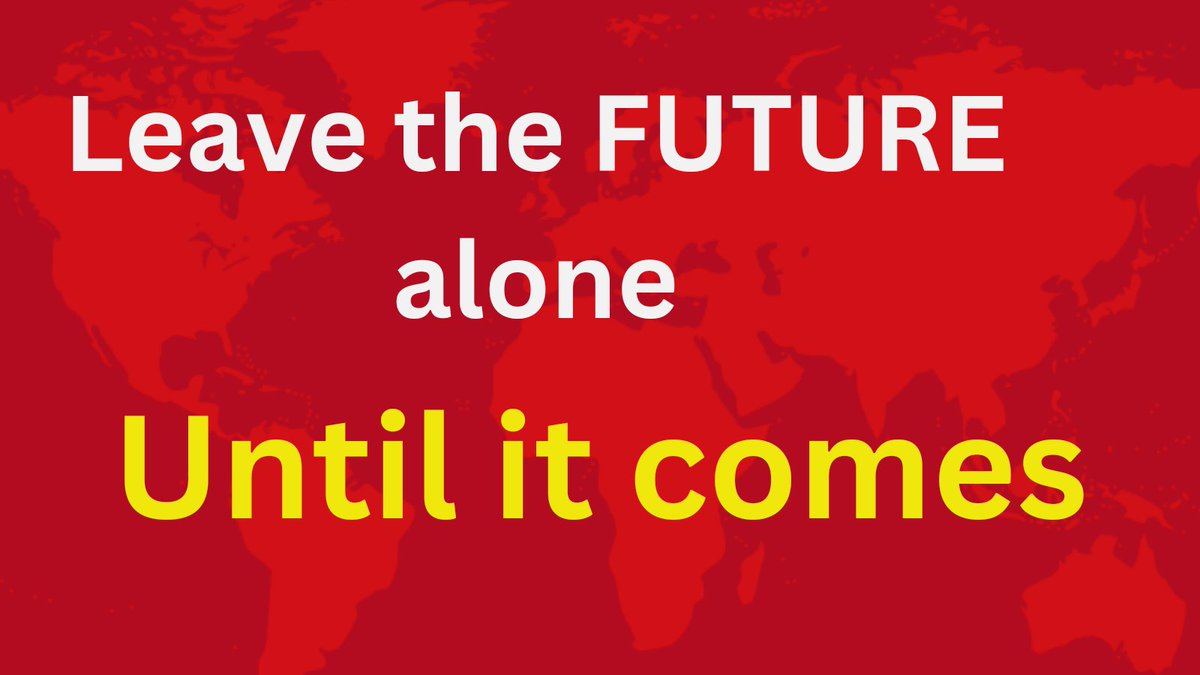 AMBinsights's tweet image. Are you worried about your future?
Here is what Islam says:

[Leave the future alone until it comes]

The Event [the Hour or the punishment of disbelievers and polytheists or the Islamic laws or commandments], ordained by Allah will come to pass, so seek not to hasten it.)…
