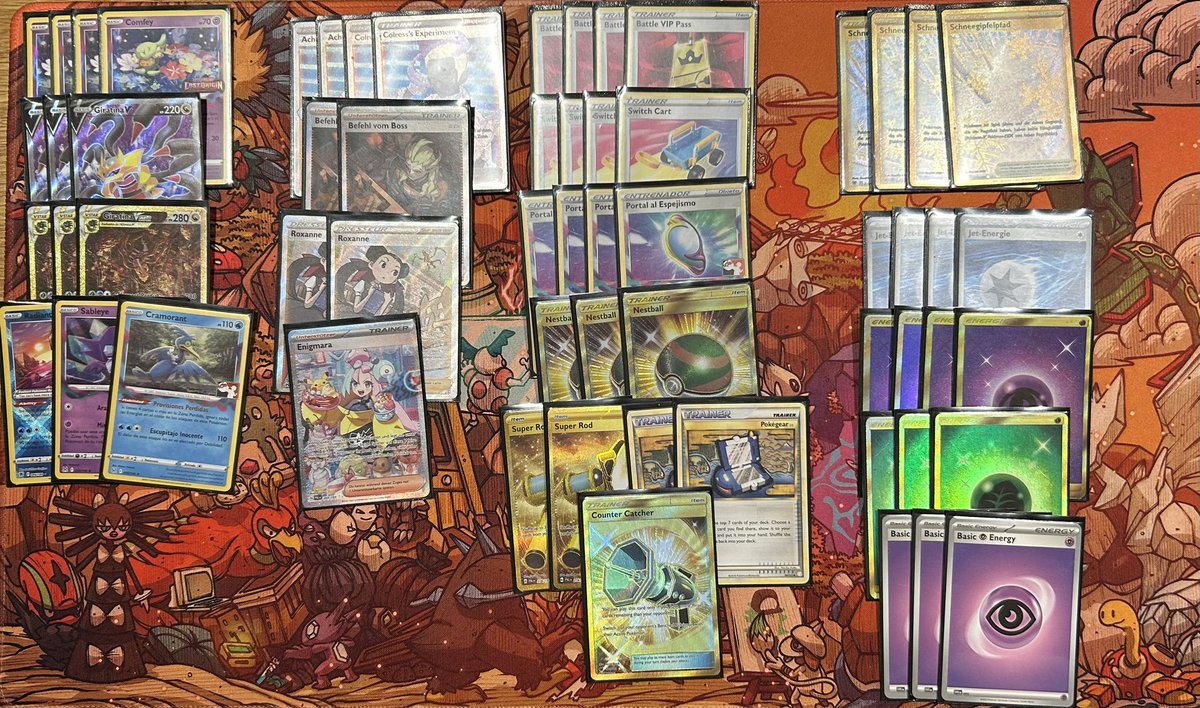 (Technically) won another cup today with tina (3 normal psychic are three waters, just didn’t have another picture)