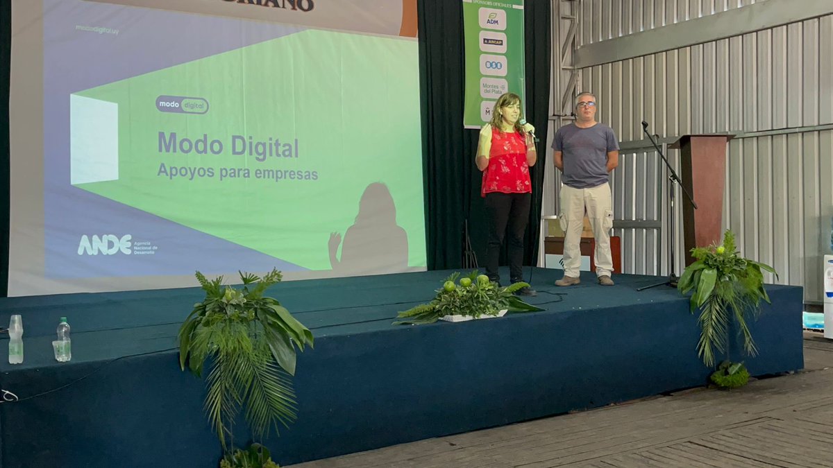 ANDEUruguay's tweet image. ¡Ahora! 🔈

▶️ En el cierre de la    @Expoactiva presentaremos los diferentes instrumentos de nuestro programa #ModoDigital para impulsar la transformación de empresas 📲🌐