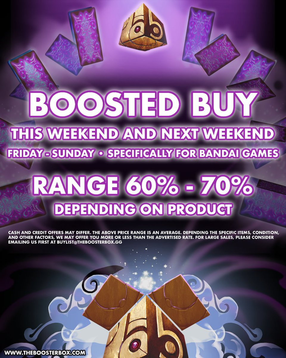 The Booster Box TCG (@boosterboxtcg) / Posts / X The Booster Box TCG (@boosterboxtcg) / Posts / X
