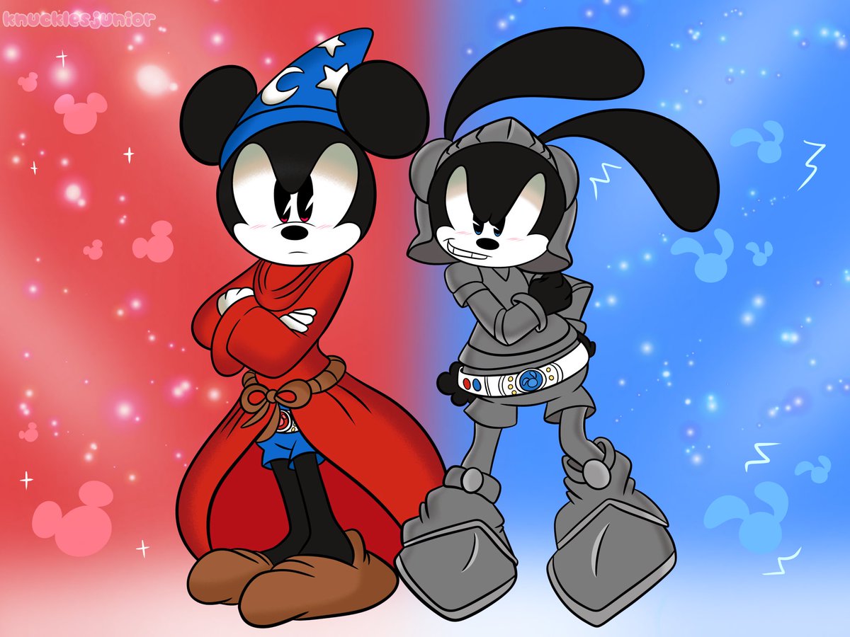 ❤️💙✨✨
The brothers are powerful together!
-
#EpicMickey #EpicMickeyRebrushed #Oswaldtheluckyrabbit