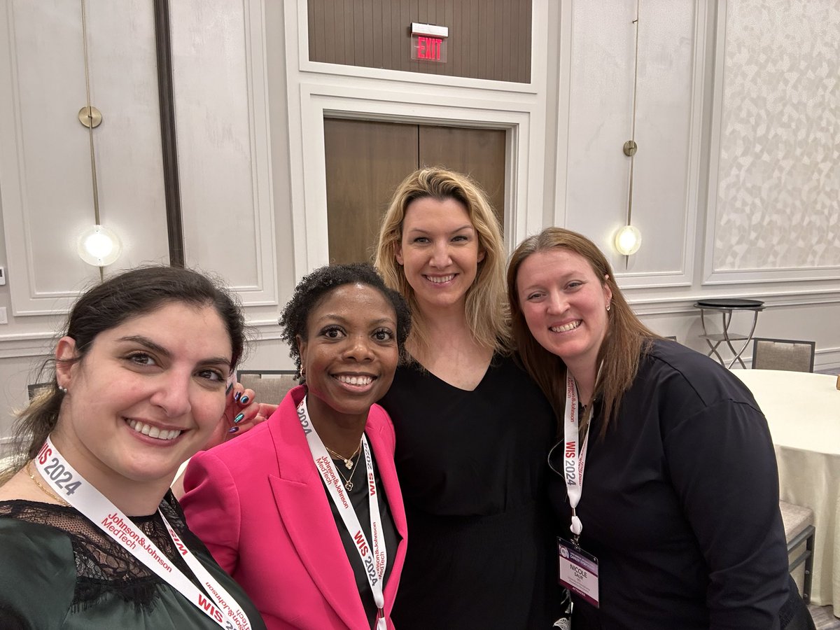 It is so great to connect with these awesome women surgeons!! @drmoniquehassan @SaurNicole @altierim1 #wis2024