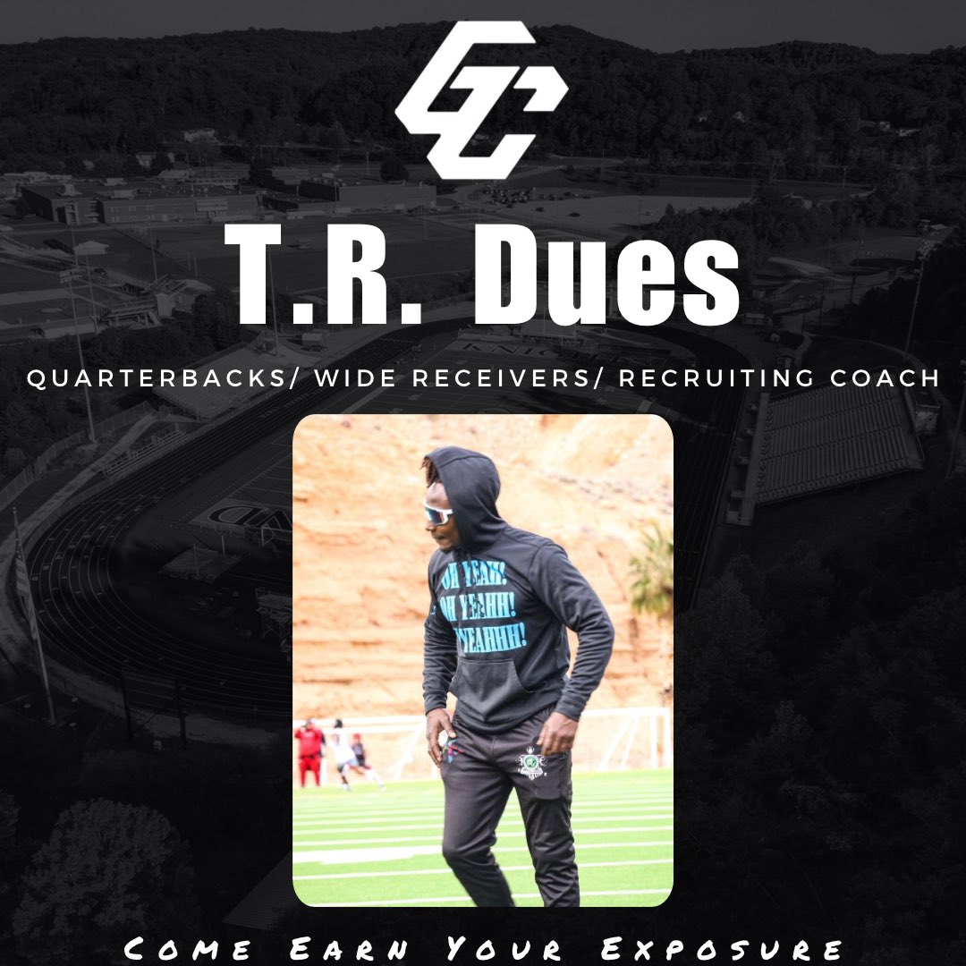 Excited to have @PullUpNRek304 coaching some of our skills positions and helping with recruiting talk at this year's camp! Applying pressure on this side! 🔥Come earn your exposure on May 11th!!🔥 @GCOHCampSeries @toby_lux @Spotlight39_Pod @Coach3Gaines @PrepRedzoneWV