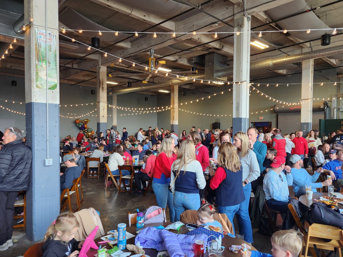 Just a few Dayton fans showed up in cincy.